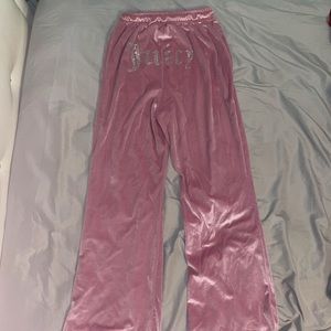 Juicy pink Velvet Tracksuit